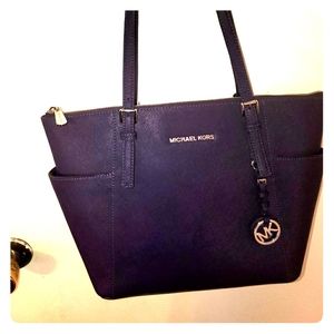 MK PURPLE PURSE
